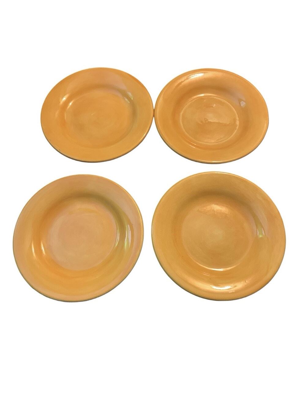 Espana  Yellow 4 Tabletops Unlimited Salad Plate 8 5/8 in